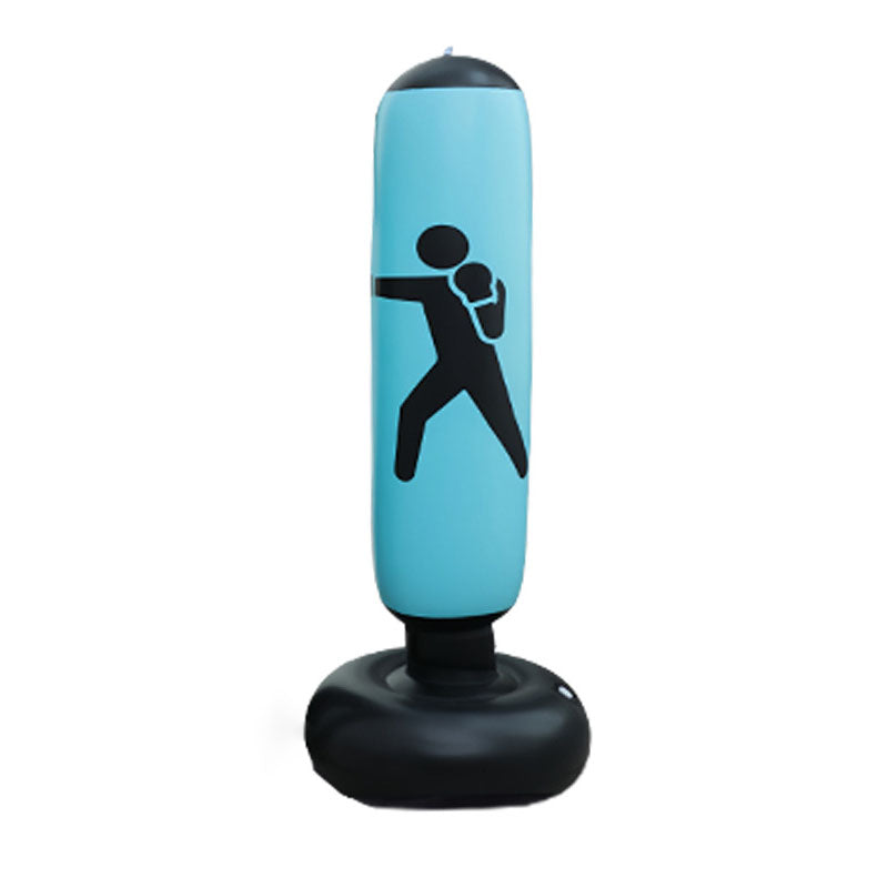 Inflatable Fitness Column - Quick Rebound Boxing Tumbler for All Ages
