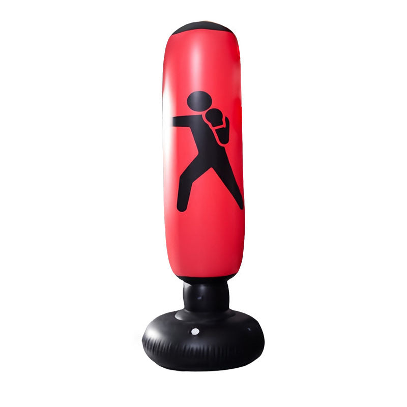 Inflatable Fitness Column - Quick Rebound Boxing Tumbler for All Ages