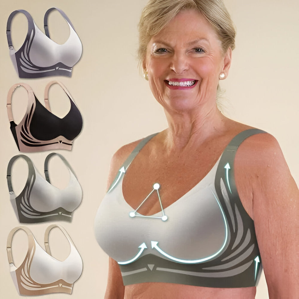 Seamless Comfort Bra for All-Day Wear and Support