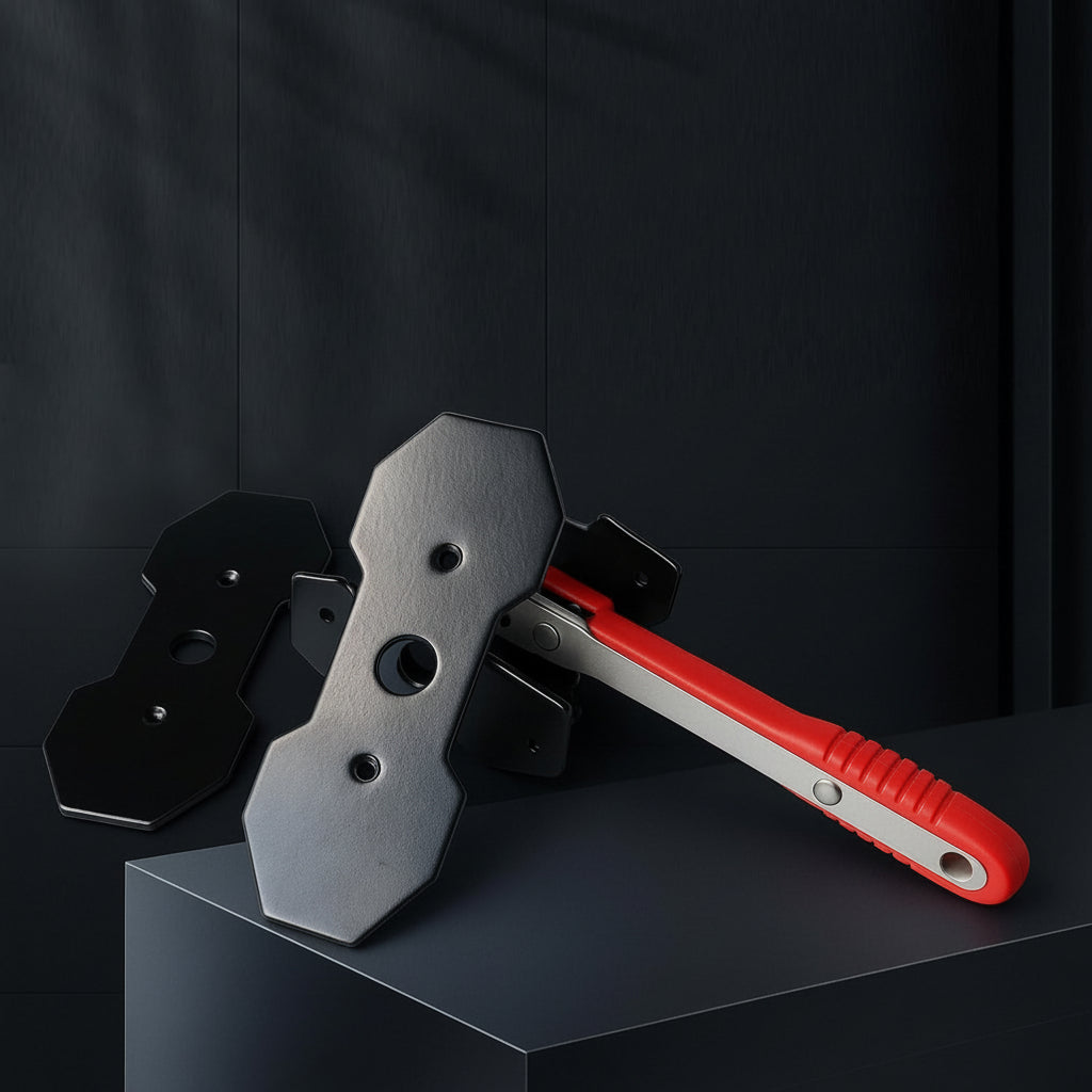 Effortless Brake Pad Replacement Tool with Ratcheting Mechanism