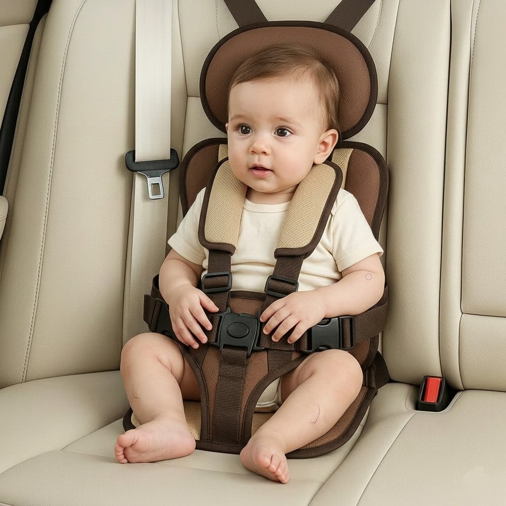 Ultimate Travel Booster Seat for Kids with Safety Harness