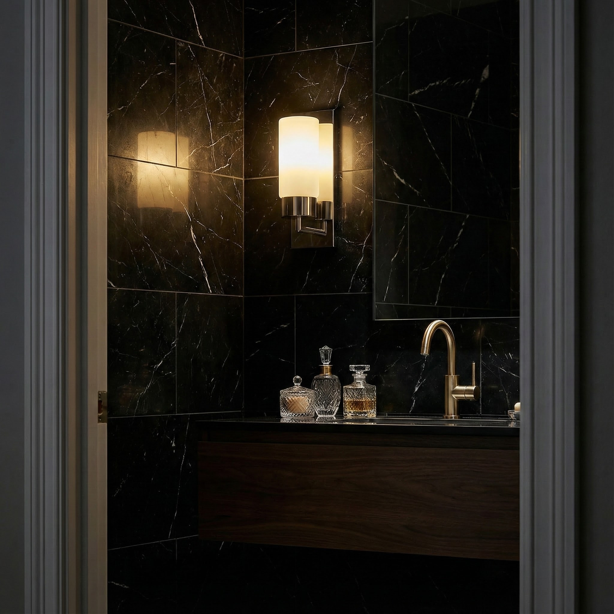 LumiCraft Elegant Vertical Wall Light Fixture