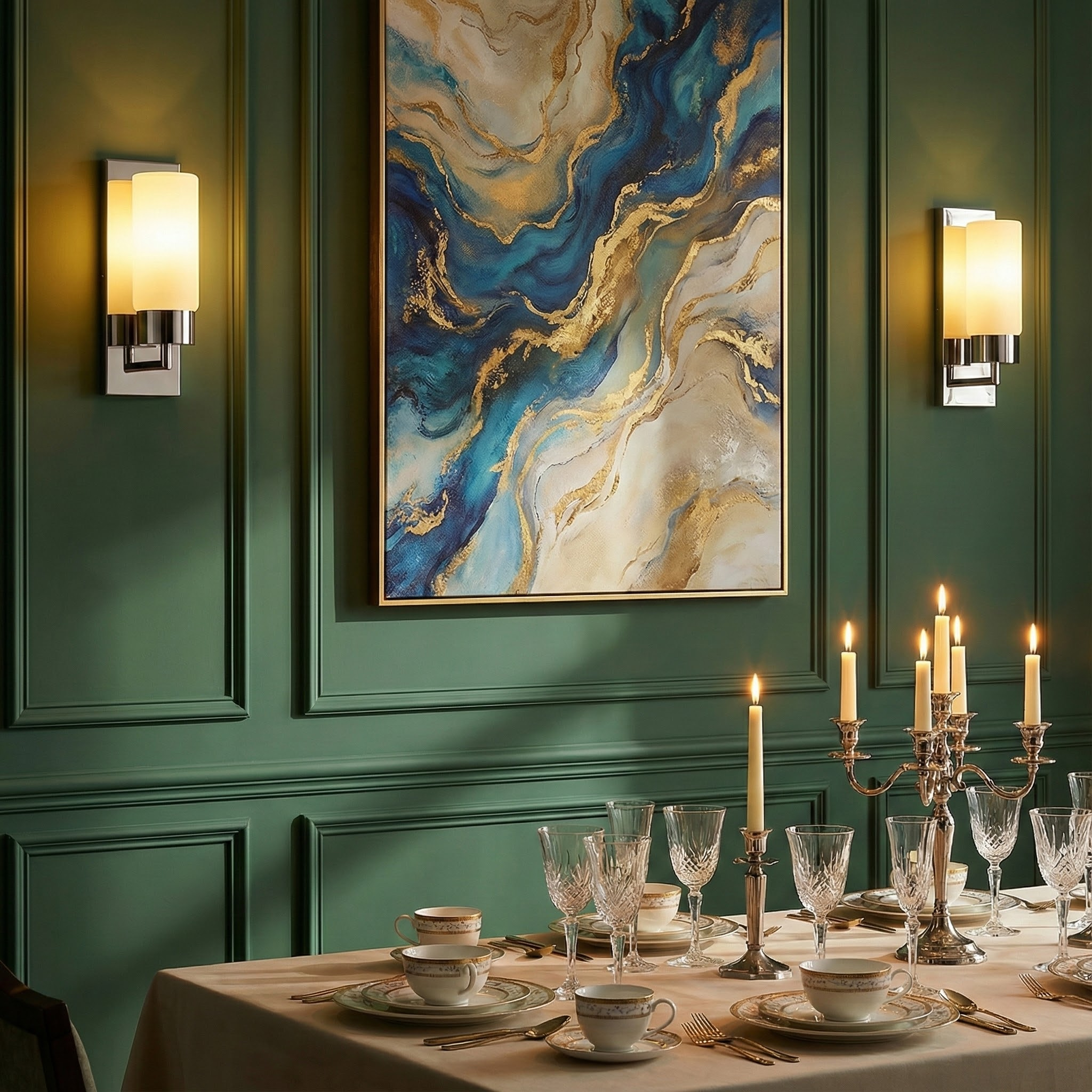 LumiCraft Elegant Vertical Wall Light Fixture
