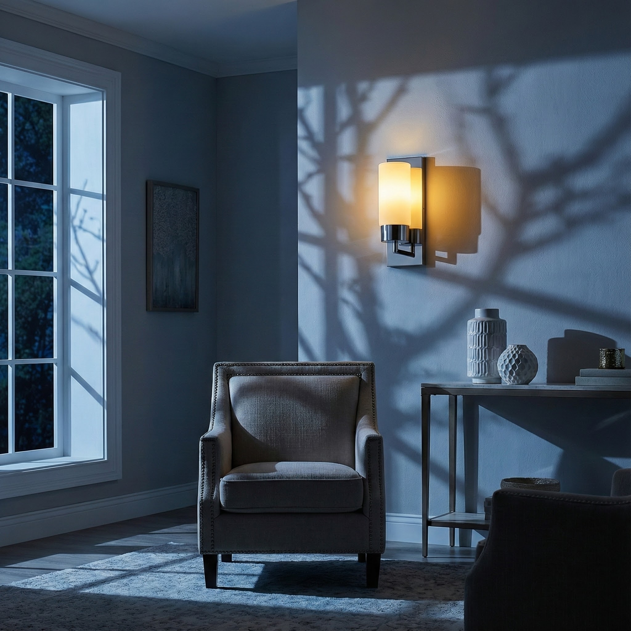 LumiCraft Elegant Vertical Wall Light Fixture