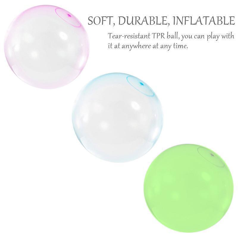 Inflatable Bubble Ball for Outdoor Family Fun - Sturdy Design