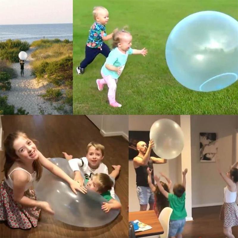 Inflatable Bubble Ball for Outdoor Family Fun - Sturdy Design