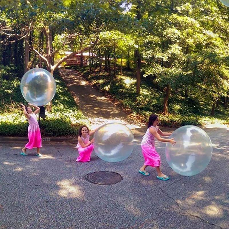 Inflatable Bubble Ball for Outdoor Family Fun - Sturdy Design