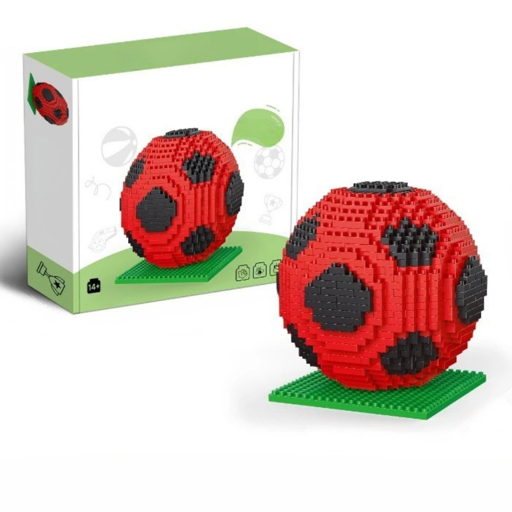 Mini Soccer Stadium Building Blocks Playset