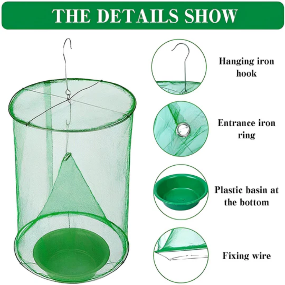 Garden, Farm, and Stable Outdoor Insect Fly Trap