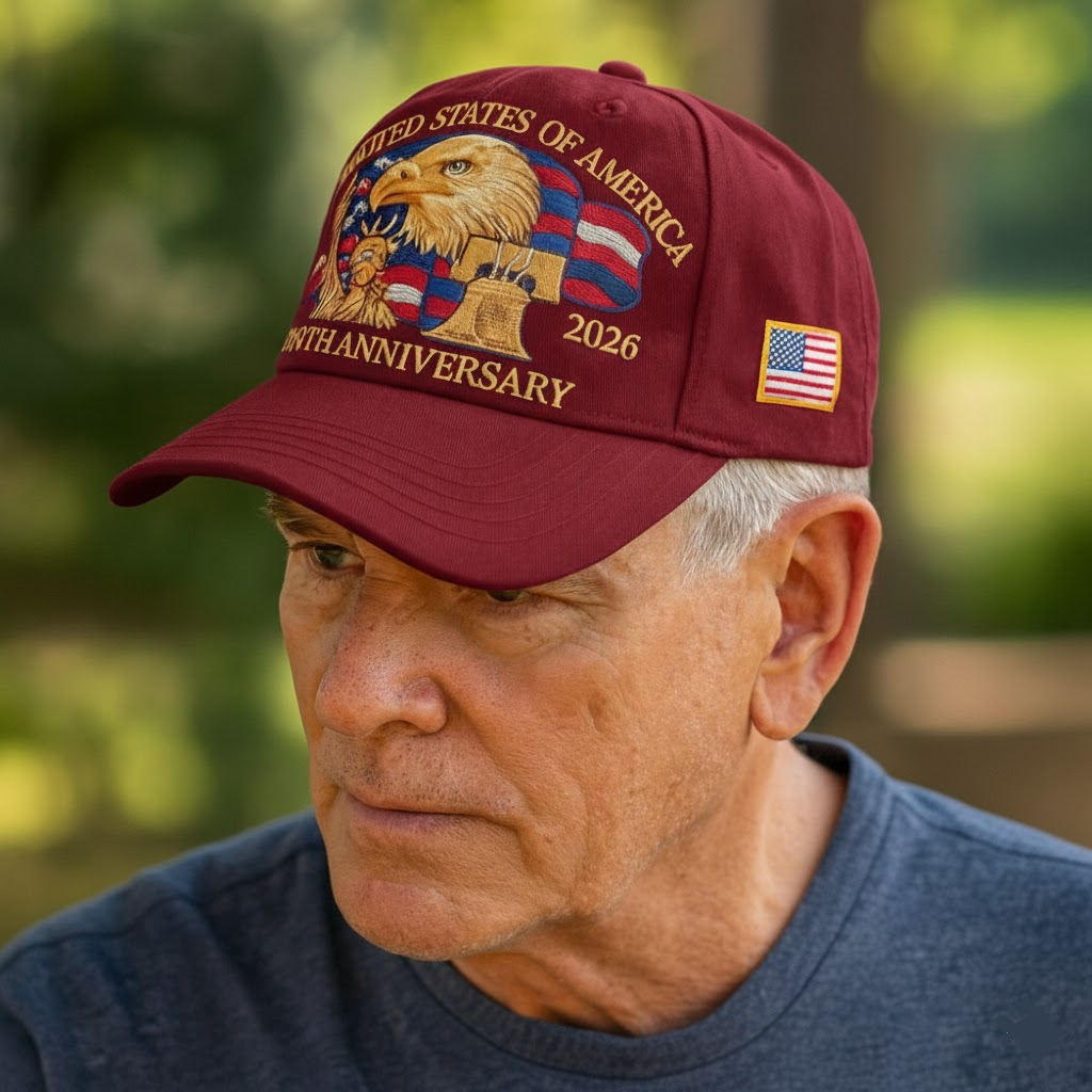 Veteran's Tribute Eagle 250th Anniversary Cap