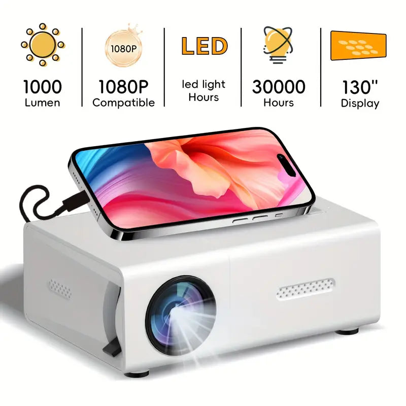 Compact High-Definition Projector for Home and Travel