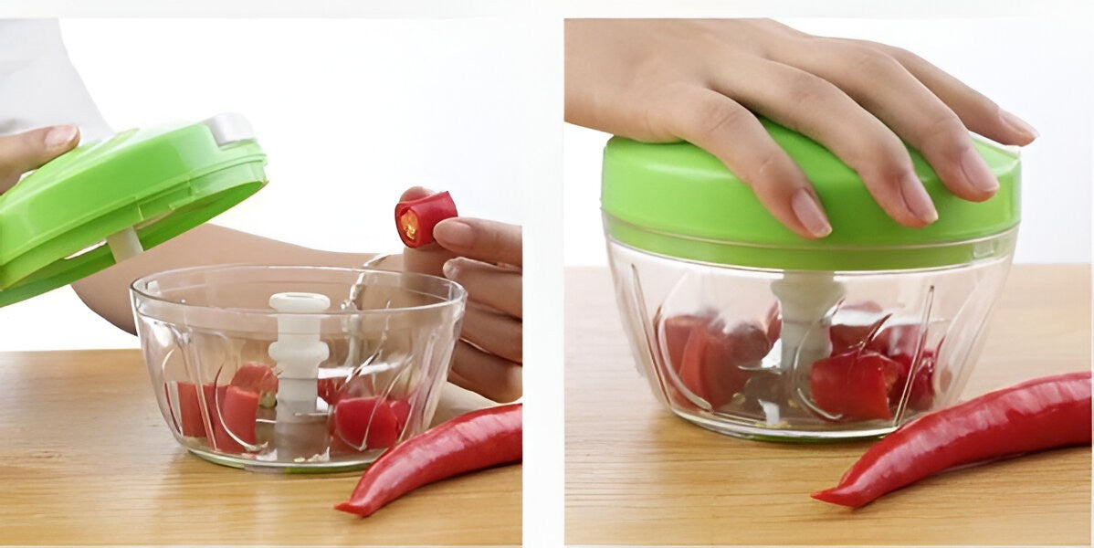 Compact Handheld Food Chopper