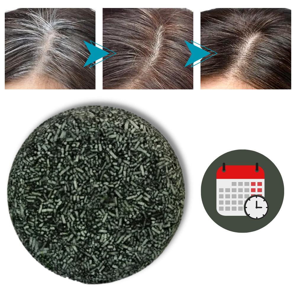 Solid Shampoo Bar for Gray Hair – Natural Formula
