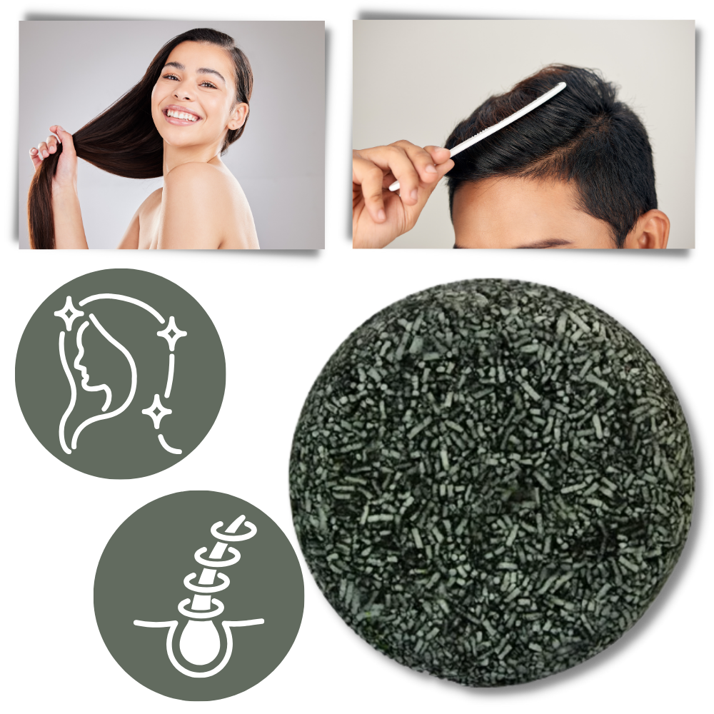 Solid Shampoo Bar for Gray Hair – Natural Formula
