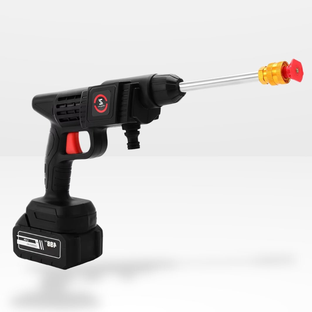Portable Pressure Washer - 50 Bar, 21V 10000mAh, 10m Spray Range, 60 Min Runtime for Car and Patio