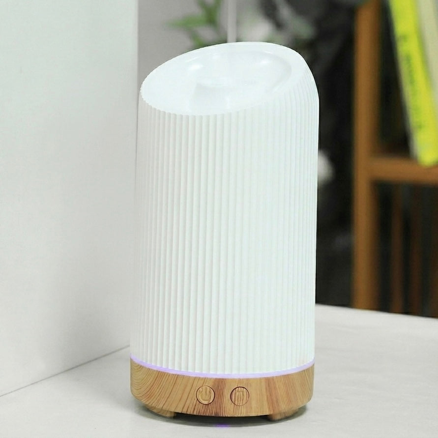 Ultrasonic Humidifier and Aroma Diffuser – 100ml with Remote Control