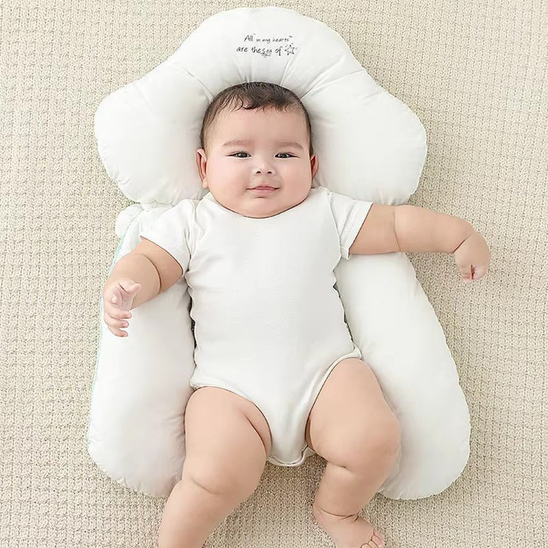 ComfortNest Organic Baby Pillow for Cozy Sleep and Neck Support