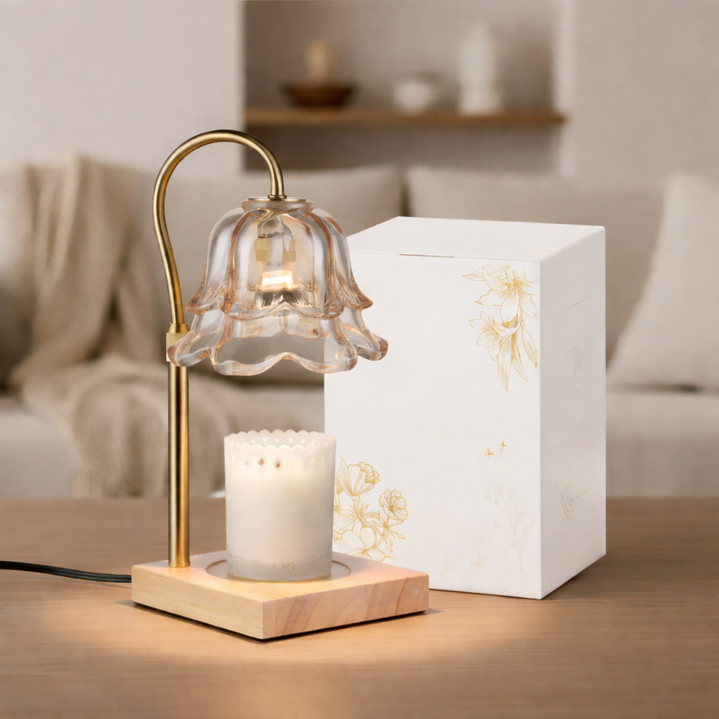 Elegant Electric Candle Melter with Adjustable Height