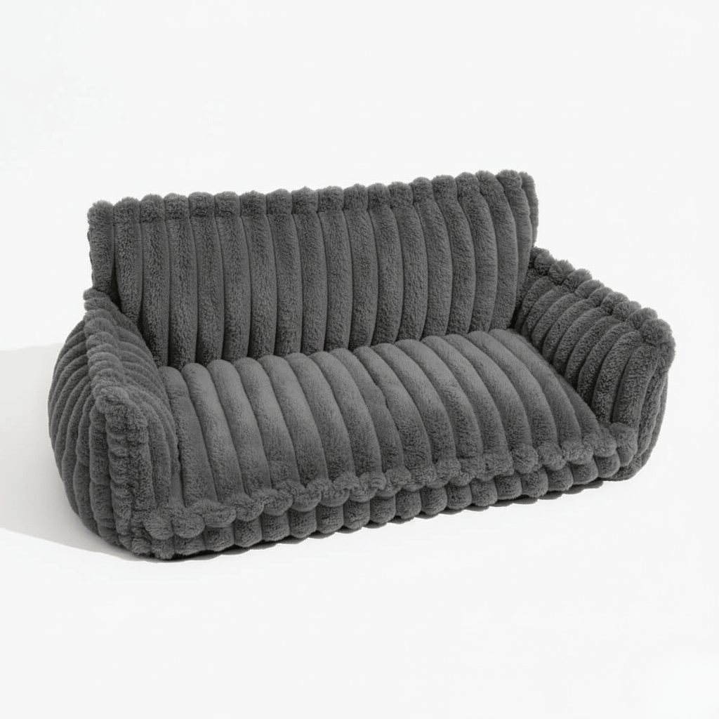 ComfyPaws Memory Foam Pet Lounge with Washable Cover