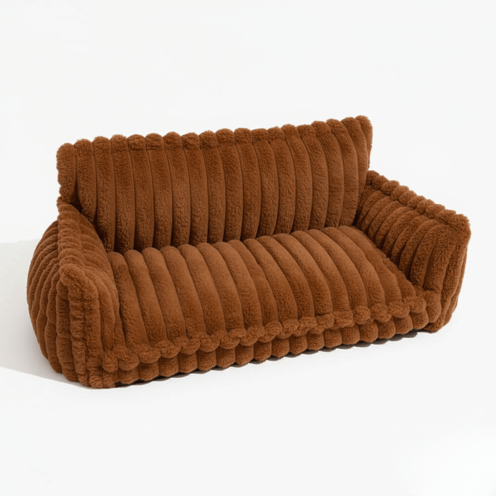 ComfyPaws Memory Foam Pet Lounge with Washable Cover