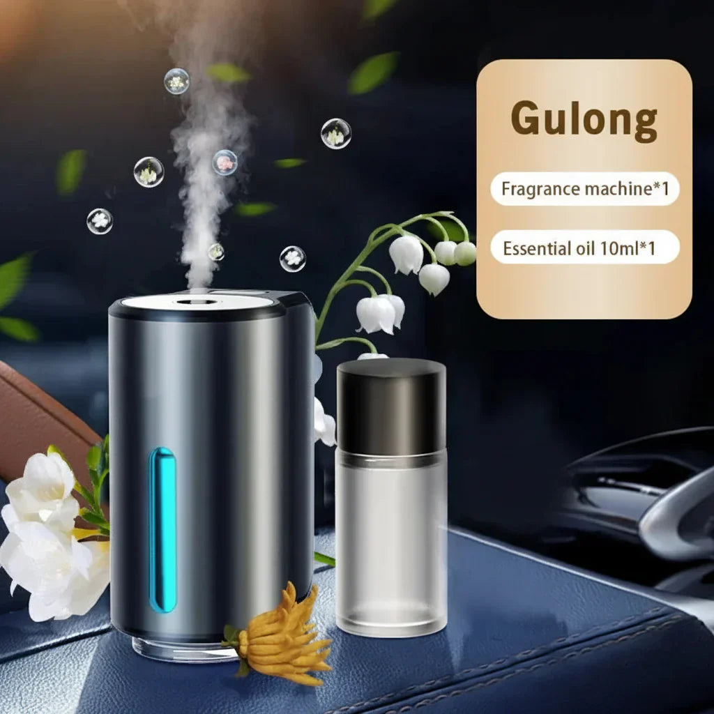 Smart Aroma Vent Clip for Your Car with Essential Oil Diffuser