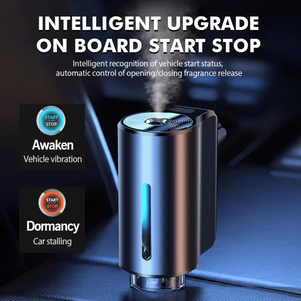 Smart Aroma Vent Clip for Your Car with Essential Oil Diffuser