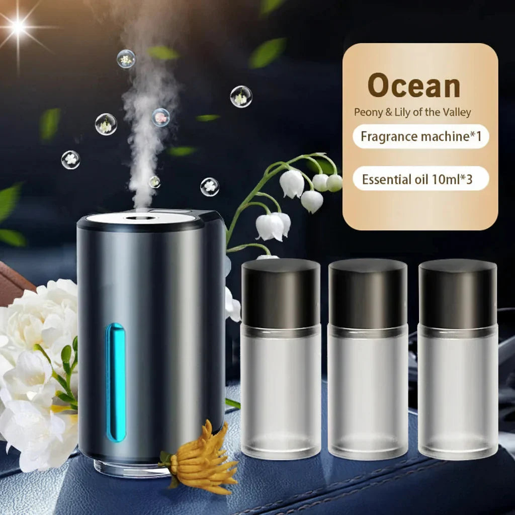 Smart Aroma Vent Clip for Your Car with Essential Oil Diffuser