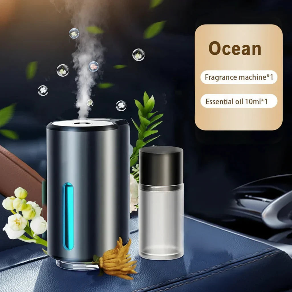 Smart Aroma Vent Clip for Your Car with Essential Oil Diffuser