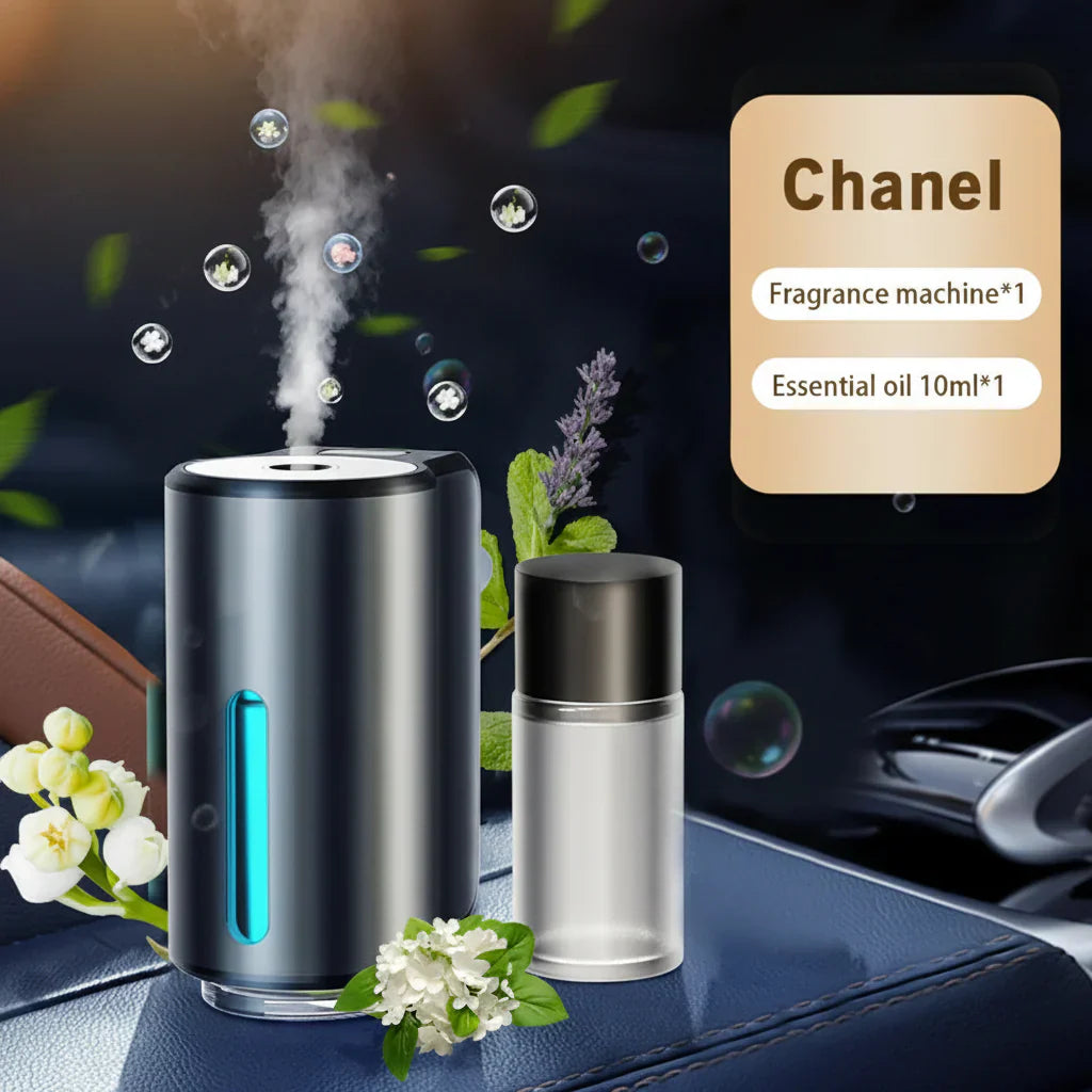Smart Aroma Vent Clip for Your Car with Essential Oil Diffuser