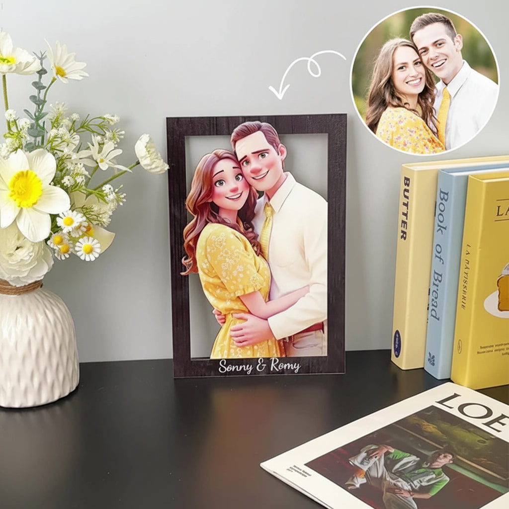 Custom 3D Wooden Photo Frame to Celebrate Your Memories