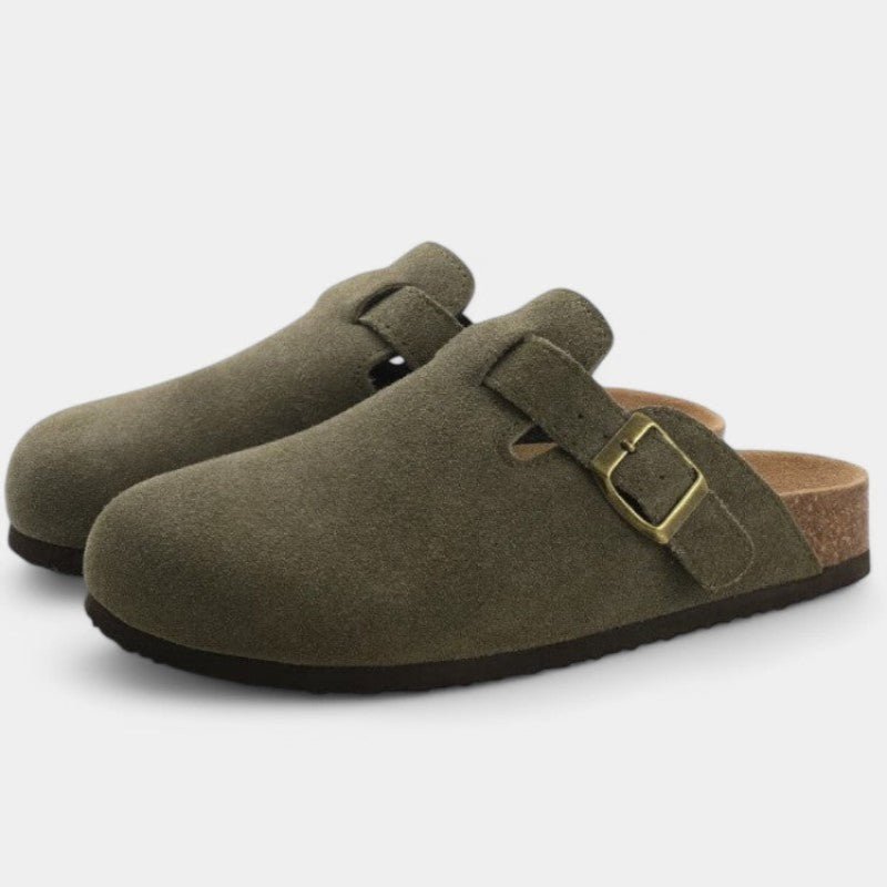 CloudStride Suede Clogs for Ultimate Comfort