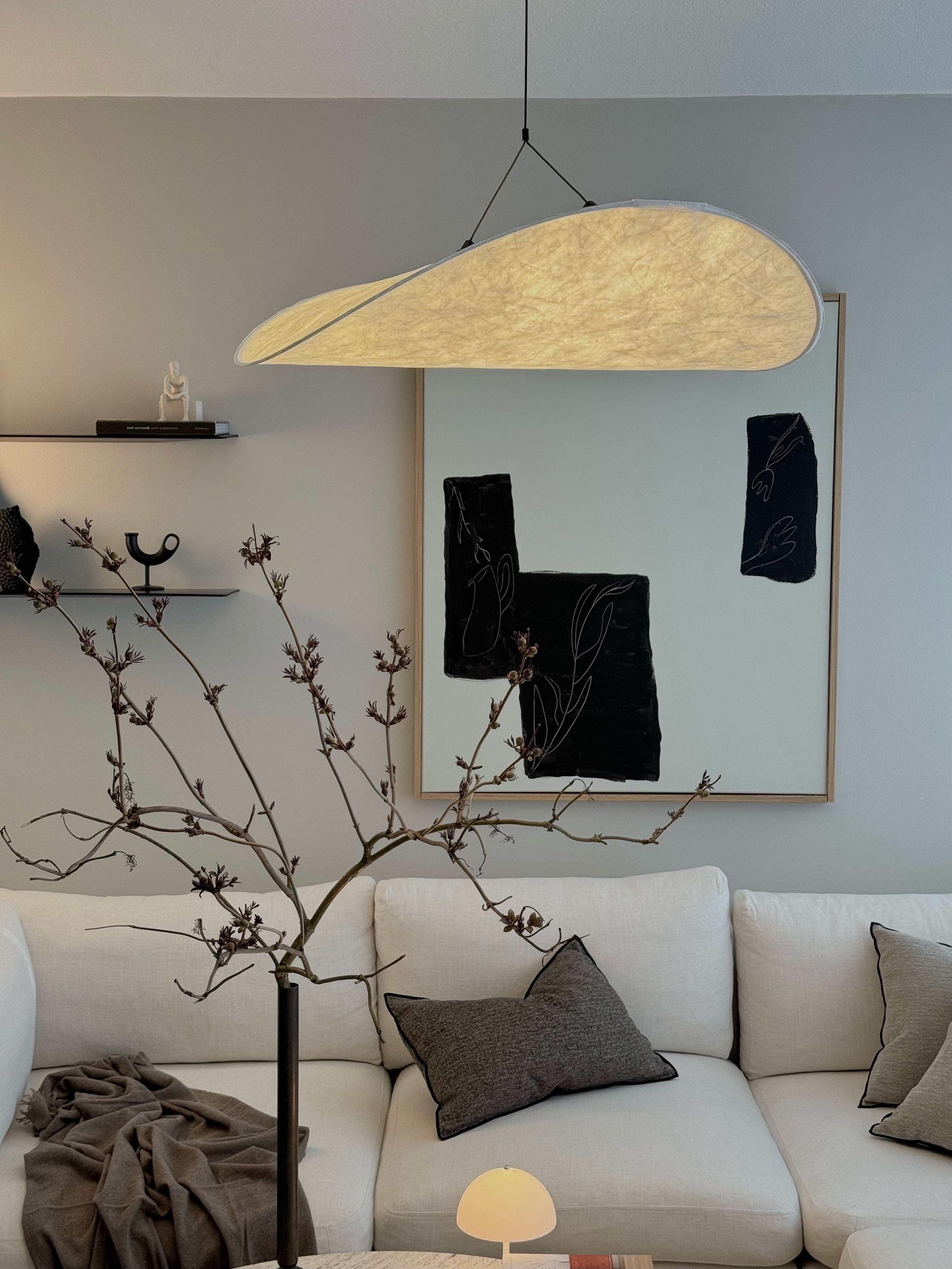 Luxora Leaf Pendant Light for Stylish Living Areas