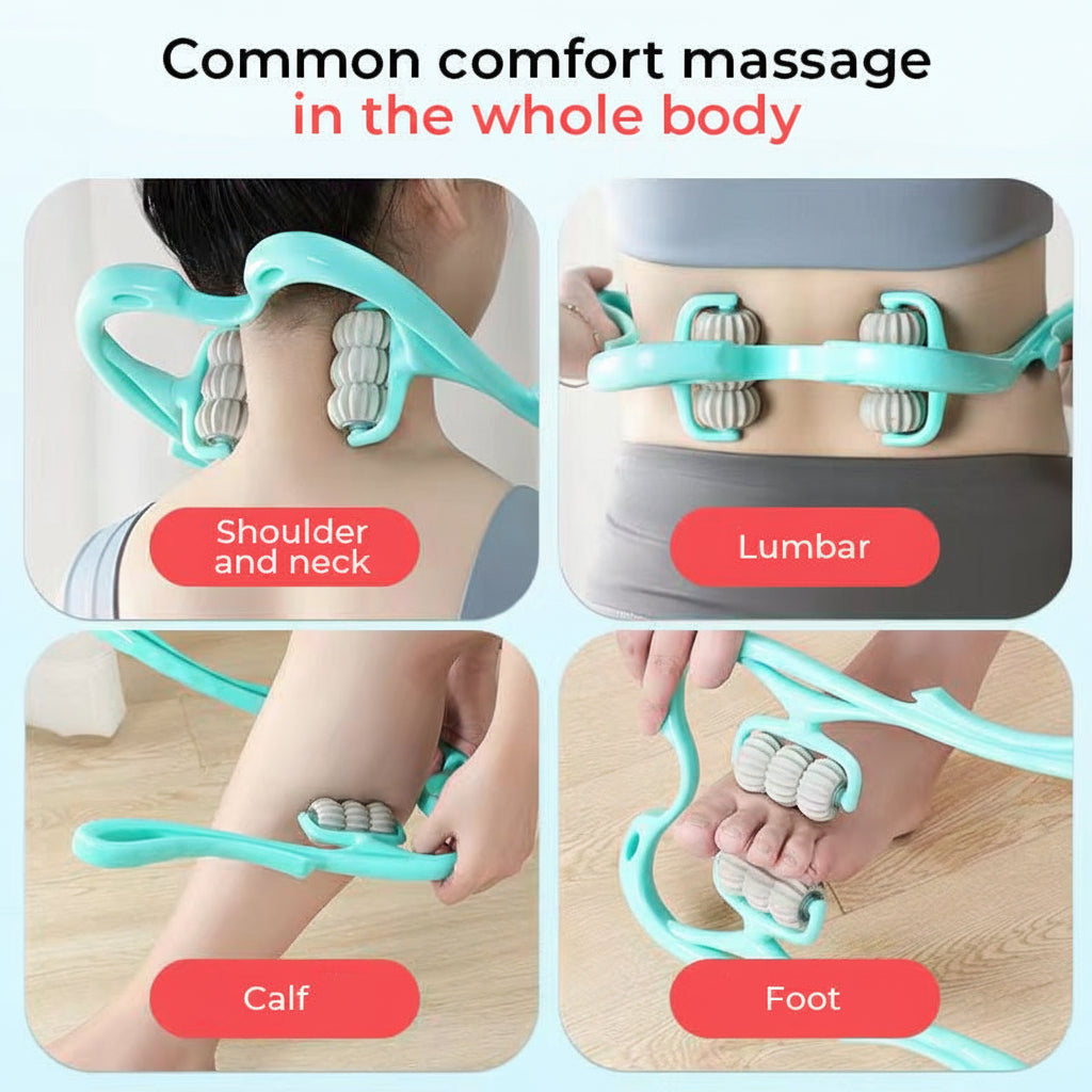 Cervical Relief Roller: Manual Neck and Shoulder Massager