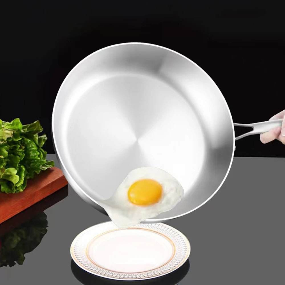 PureCook 316 Stainless Steel Nonstick Frying Pan for All Stoves