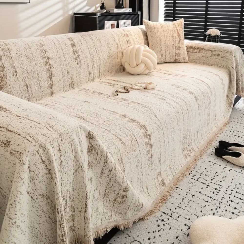 ChicSoft Chenille Sofa Protector for Effortless Elegance
