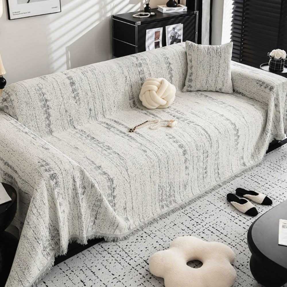 ChicSoft Chenille Sofa Protector for Effortless Elegance