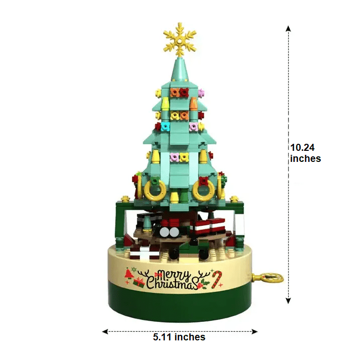 FestiveCraft Christmas Music Box Kit with Tree Design