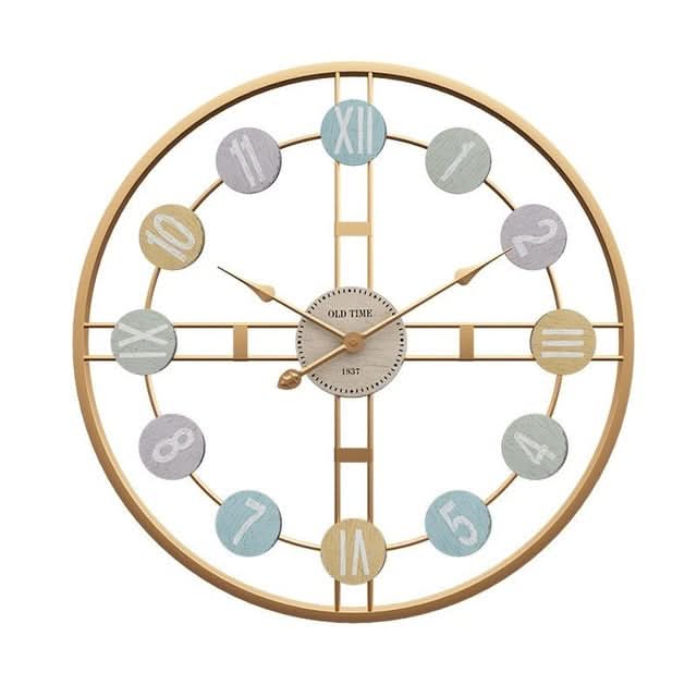 TranquilTime Silent Wall Clock for a Calm Home Atmosphere