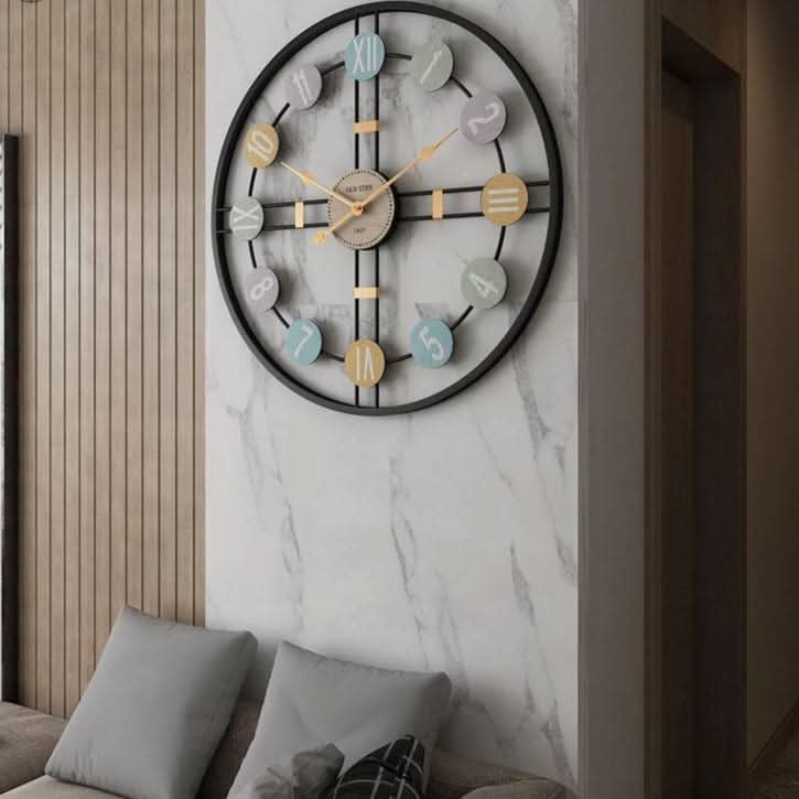 TranquilTime Silent Wall Clock for a Calm Home Atmosphere