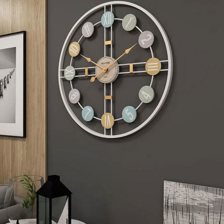 TranquilTime Silent Wall Clock for a Calm Home Atmosphere