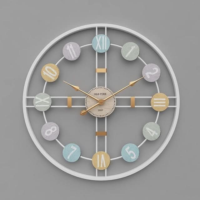 TranquilTime Silent Wall Clock for a Calm Home Atmosphere