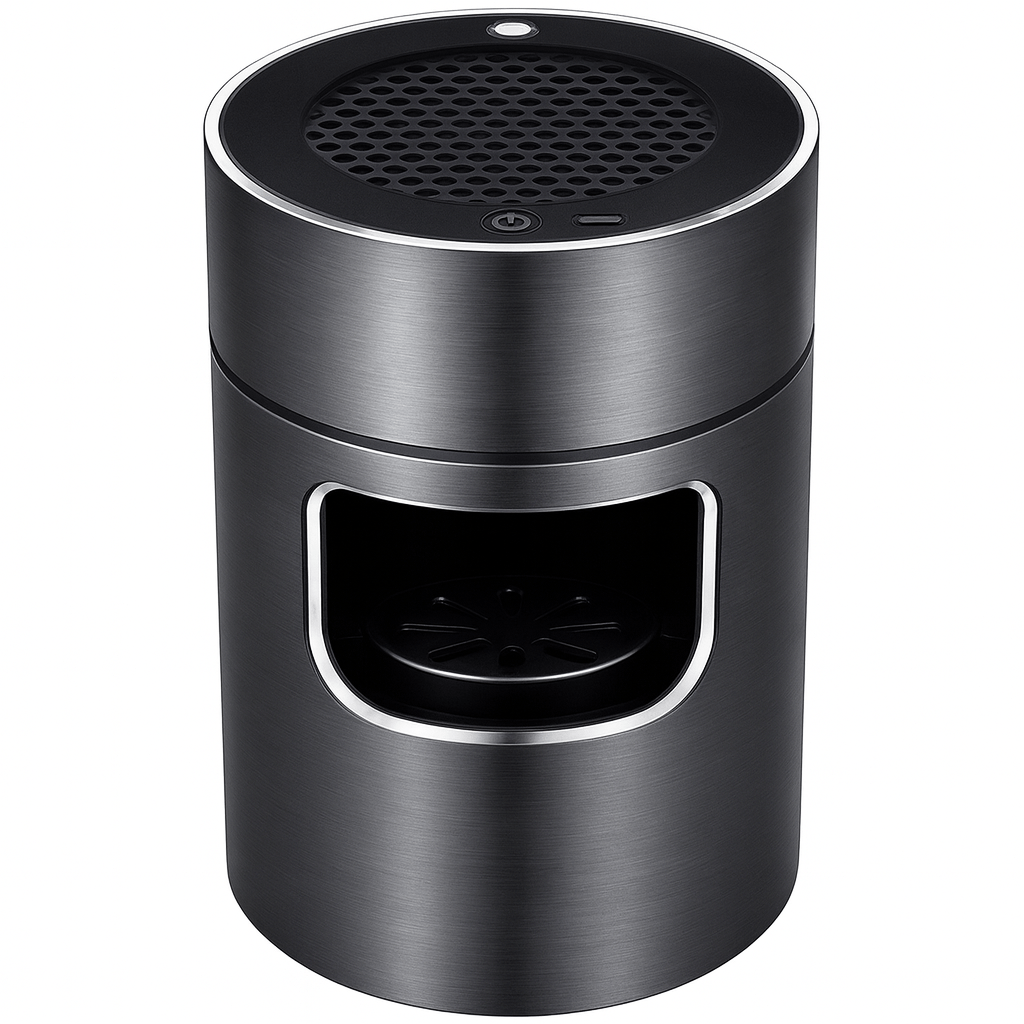 SmartClean USB-Powered Ashtray with Air Purification