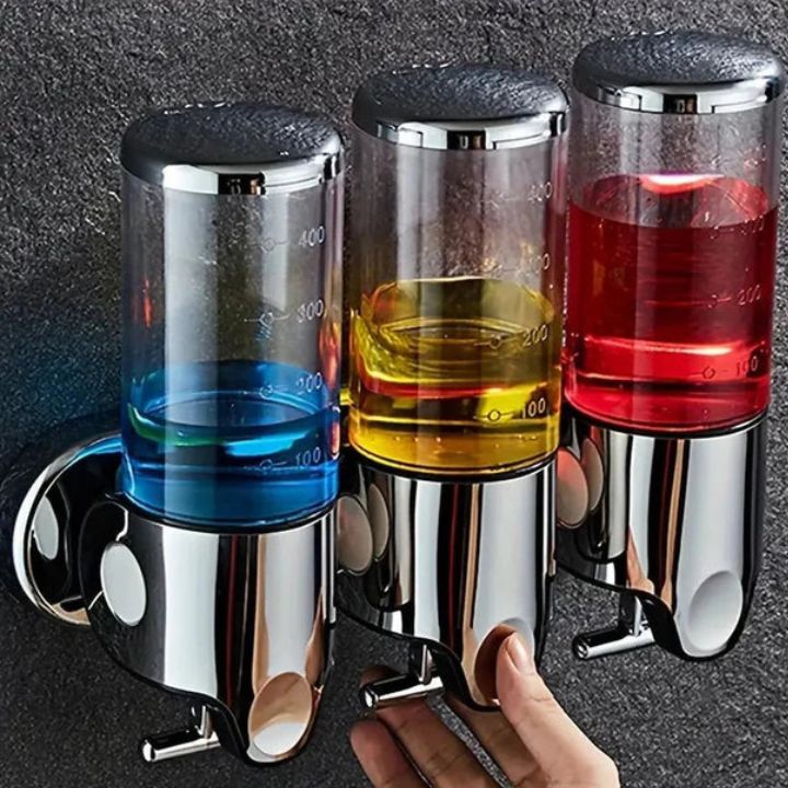 SleekWall Stainless Steel Soap Dispenser for Modern Spaces