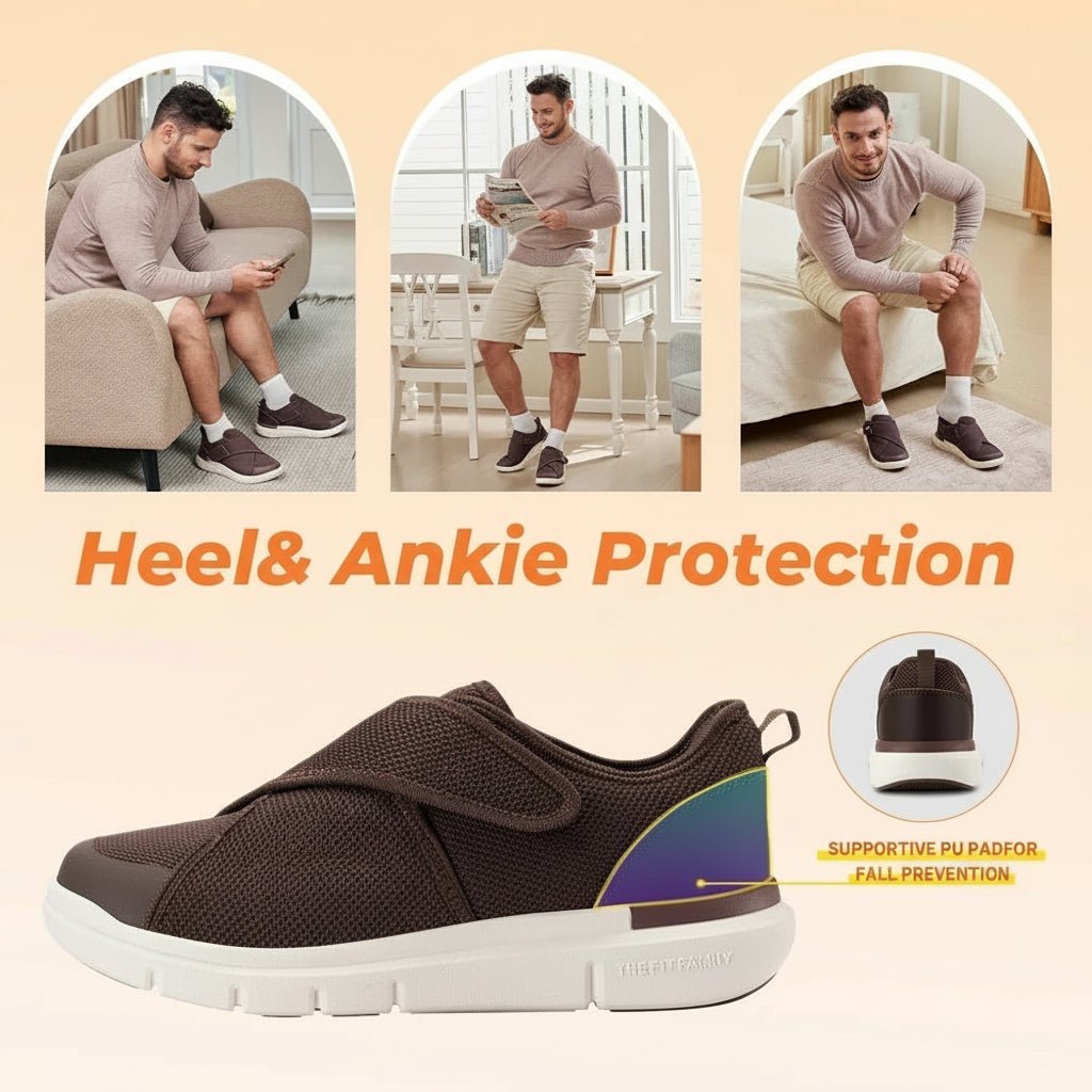 Comfortable Extra Wide Slip-On Shoes for Sensitive Feet