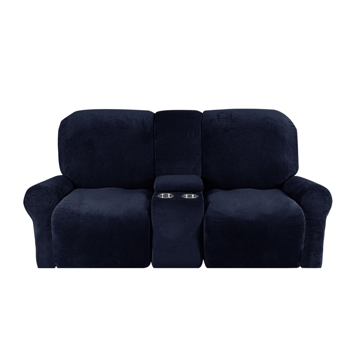 Ultimate Comfort Two-Seater Recliner Protector with Drink Holders