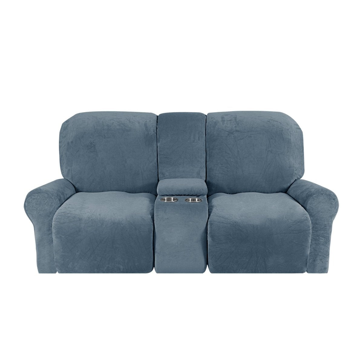 Ultimate Comfort Two-Seater Recliner Protector with Drink Holders