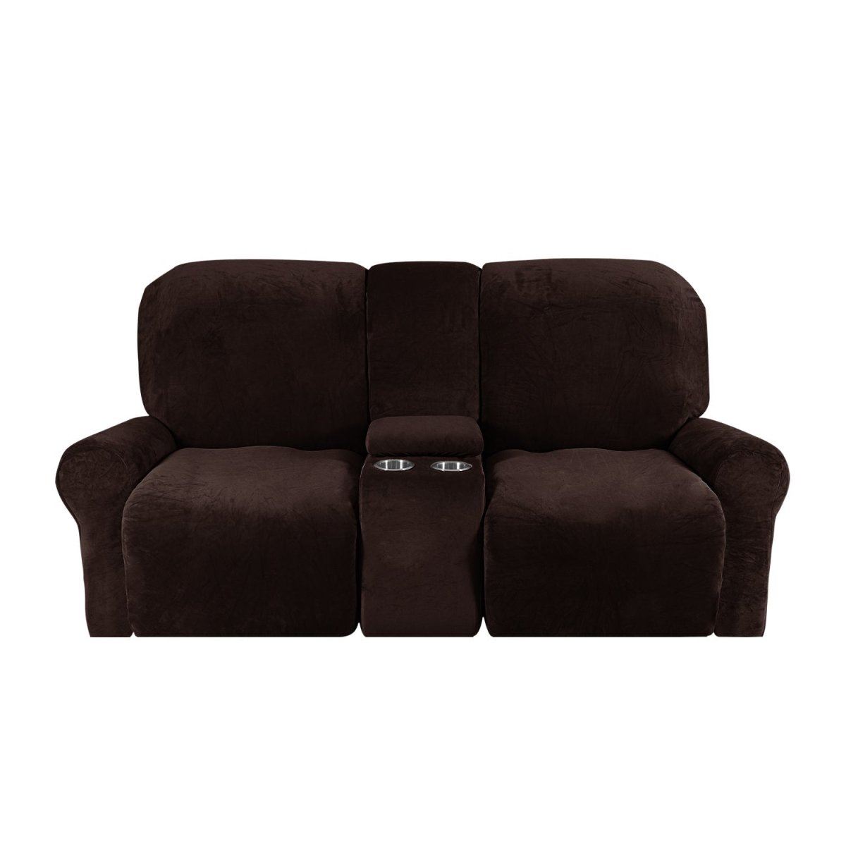 Ultimate Comfort Two-Seater Recliner Protector with Drink Holders