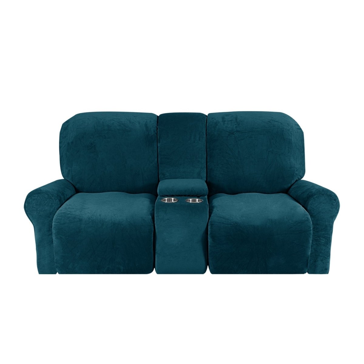 Ultimate Comfort Two-Seater Recliner Protector with Drink Holders