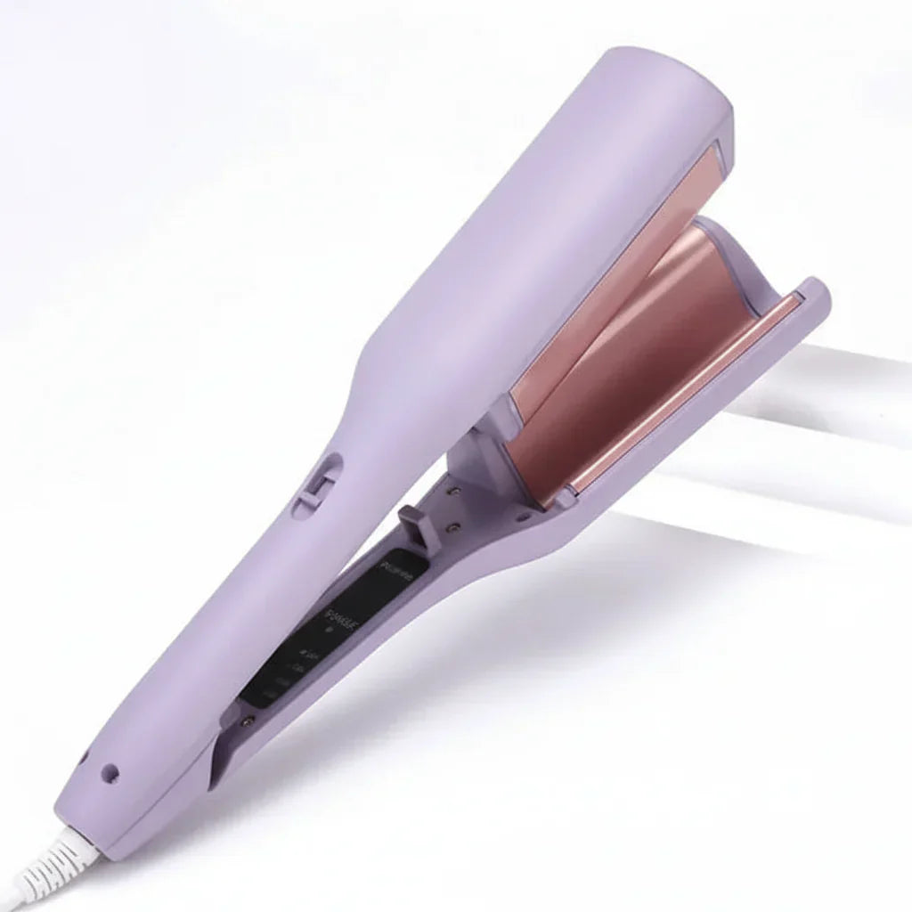 Dual Barrel Curling Wand for Effortless, Luscious Waves