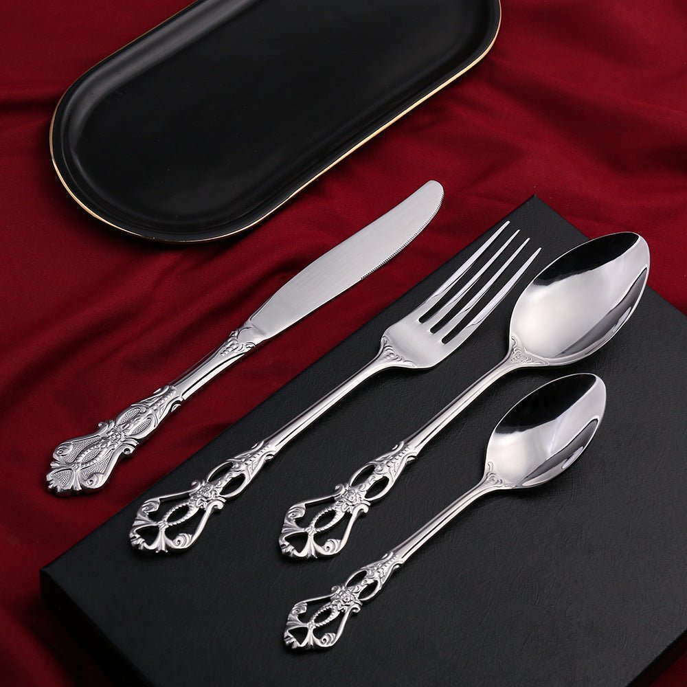 Elegance & Functionality: Stainless Steel Cutlery Set